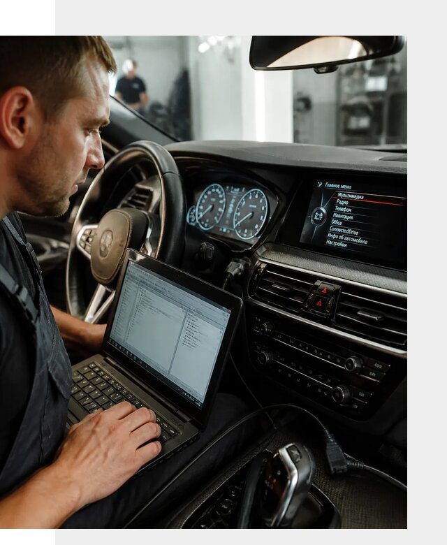 Русификация приборной панели BMW для авто в Ульяновске от компании