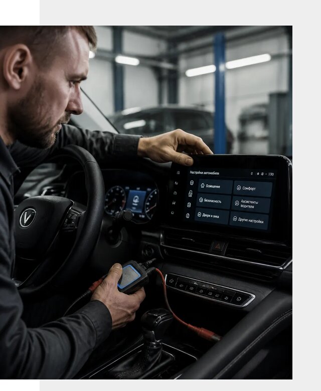 Русификация Changan CS55 и мультимедиа под ключ в Ульяновске
