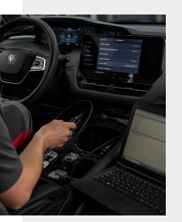 Русификация автомобиля Changan UNI-K под ключ в Ульяновске