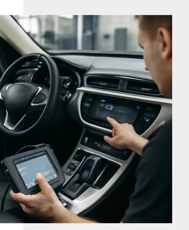 Русификация Geely Atlas мультимедиа и меню в Ульяновске