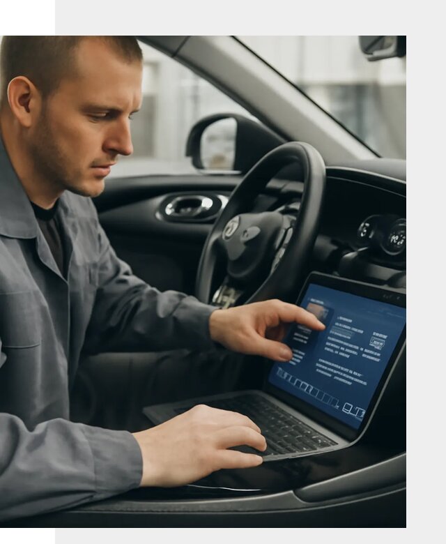 Русификация приборной панели автомобиля Lynk Co в Ульяновске