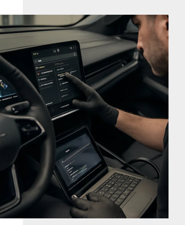 Русификация приборной панели Rising автомобиля в Ульяновске