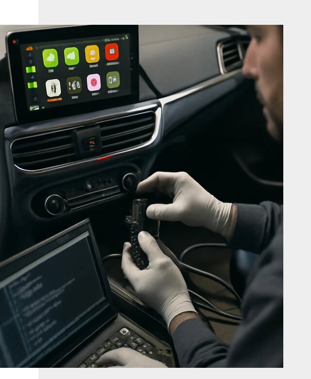 Активация Apple CarPlay в Ульяновске для штатной мультимедиа