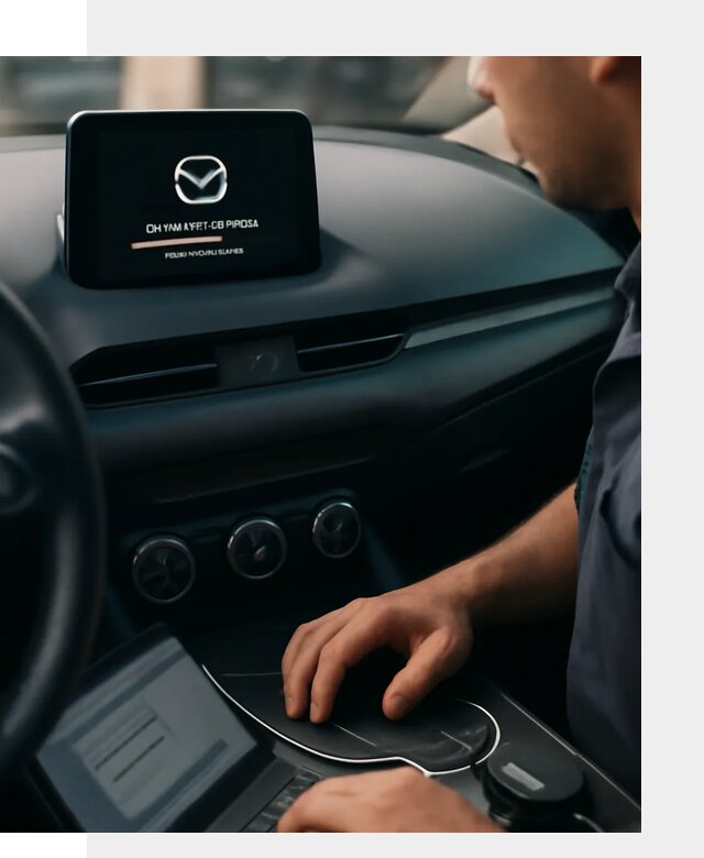 Установка приложений Mazda на мультимедийную систему в Ульяновске